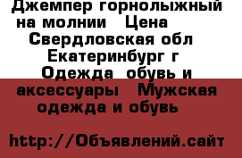 Джемпер горнолыжный на молнии › Цена ­ 300 - Свердловская обл., Екатеринбург г. Одежда, обувь и аксессуары » Мужская одежда и обувь   